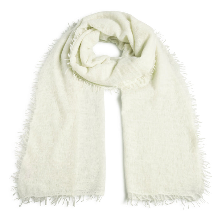 Cashmere Schal Feli-cs in Vanille