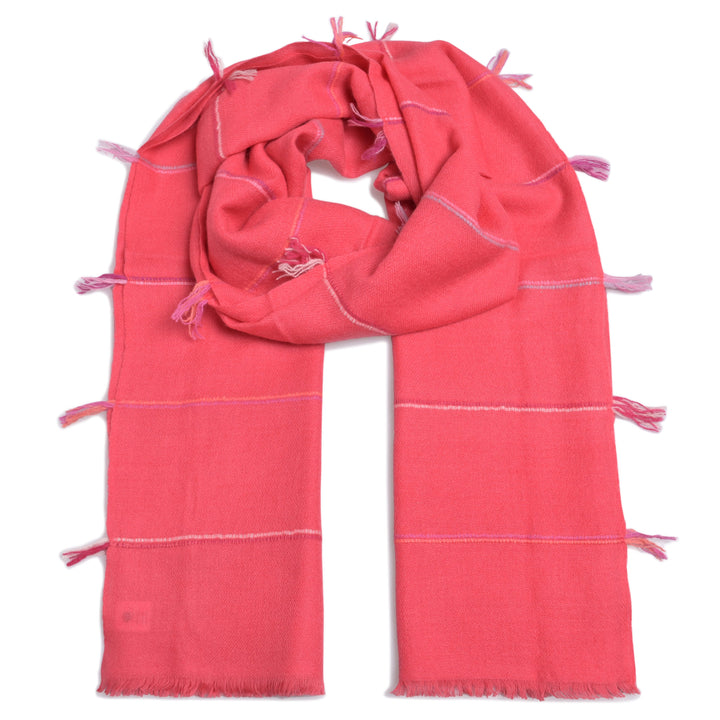 Cashmere Schal Diama-cs in Pink Grapefruit