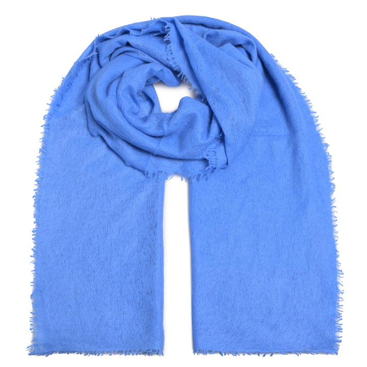 Cashmere Schal Feli-cs in Azurro