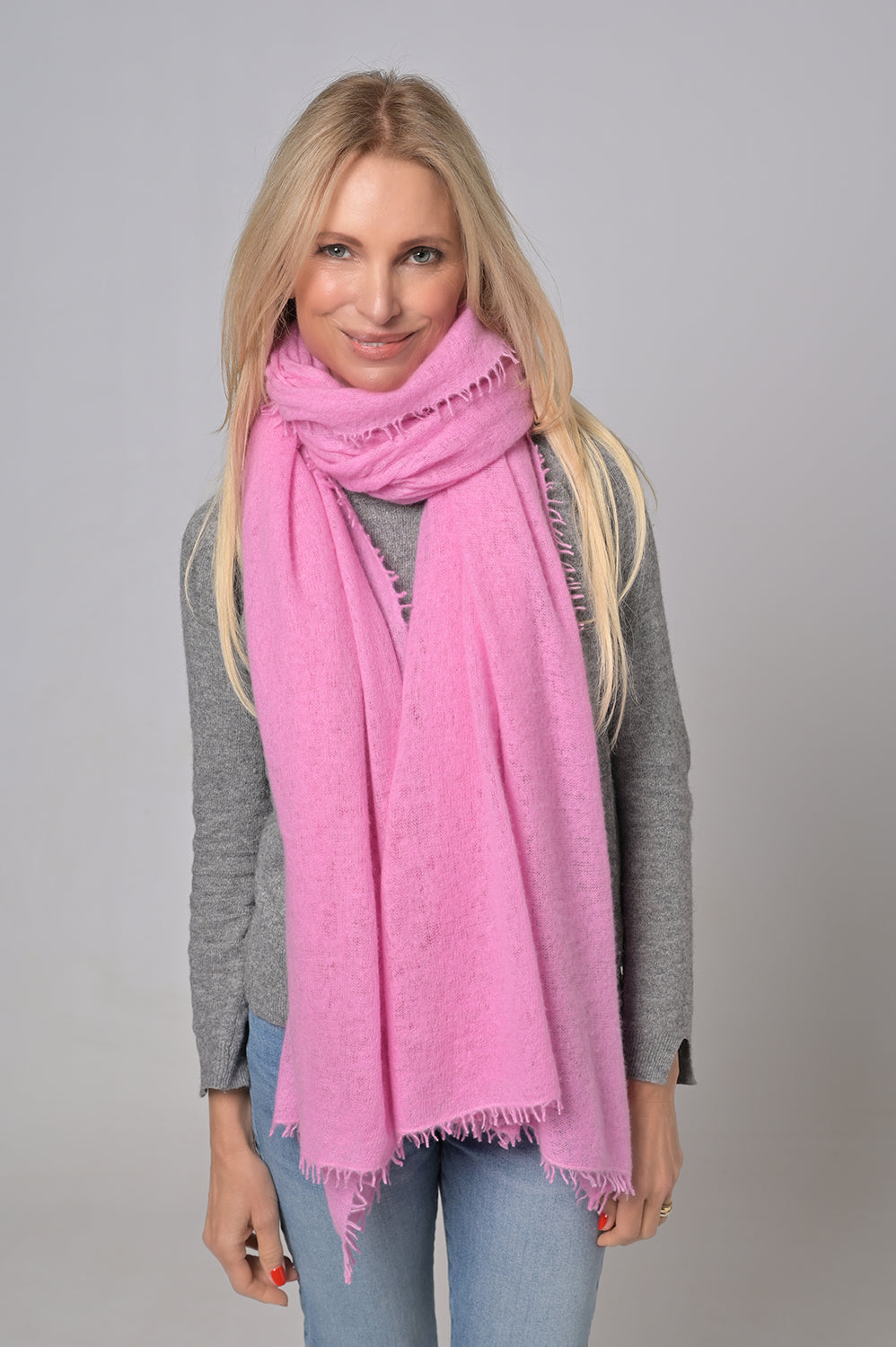 Cashmere Schal Feli-cs in Pink