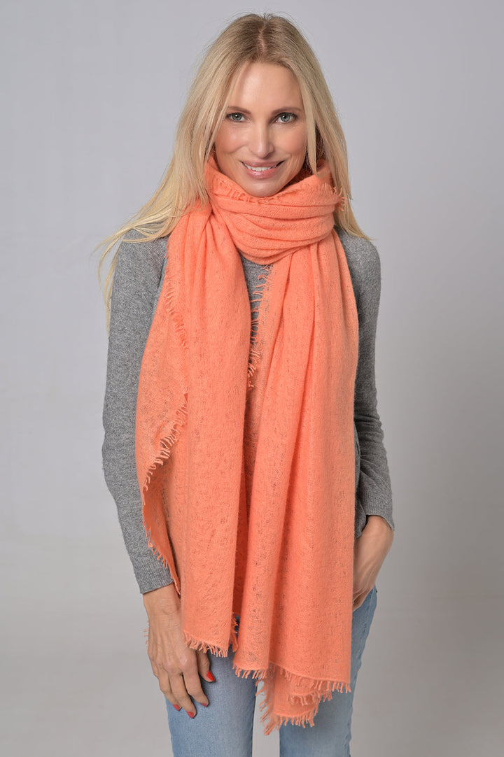 Cashmere Schal Feli-cs in Pumkin